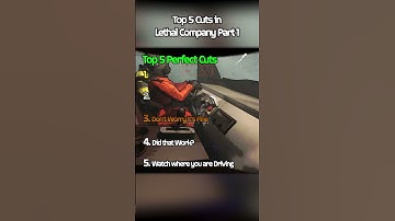 Top 5 Cuts in Lethal Company Part 1 #LethalCompany #TigerGamer16 #Short