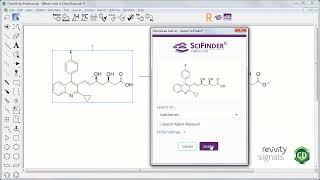 ChemDraw | SciFindern integration | Revvity Signals