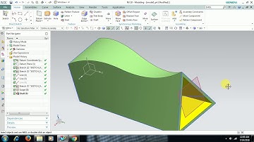 SWEPT COMMAND IN UG NX