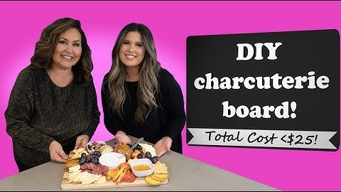 Easy Charcuterie Board || ALDI Under $30