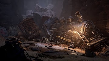 Artstation Challenge - Wild West - Tomb of the Iron Horse