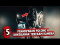 TEROR POCONG‼️5 PENAMPAKAN POCONG &amp; KUNTILANAK PALING MENGERIKAN YANG TEREKAM KAMERA #horor 