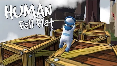 Human Fall Flat - Toko's BoxCraze Puzzle Map - Part 1 [Workshop] - Gameplay, Walkthrough