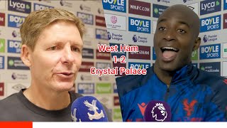 GREAT WIN! IT WAS AN INCREDIBLE GAME! OLIVER GLASNER &amp; MATETA REACTS TO CRYSTAL PALACE&#39;S WIN V WEST