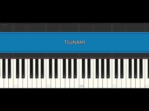 TSUNAMI (Southern All Stars) ＊ piano 伴奏