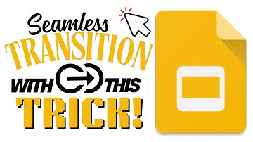 Create a Seamless Transition with this Trick in Google Slides! (Background Change)