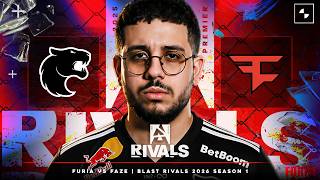 FURIA vs FAZE || BLAST Rivals 2026 Season 1 || Grupo B || BO3 || HIGHLIGHTS