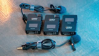 The Best Value Wireless Microphone System: Comica Boom X-D2 Lavalier Set Review