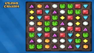 Gems Crush Demo screenshot 1