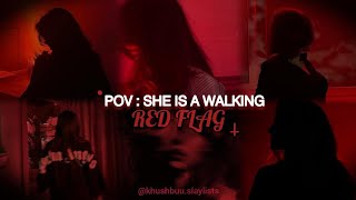 𝖯𝖮𝖵 : 𝖲𝖧𝖤 𝖨𝖲 𝖠 𝖶𝖠𝖫𝖪𝖨𝖭𝖦 𝗥𝗘𝗗 𝗙𝗟𝗔𝗚 💋