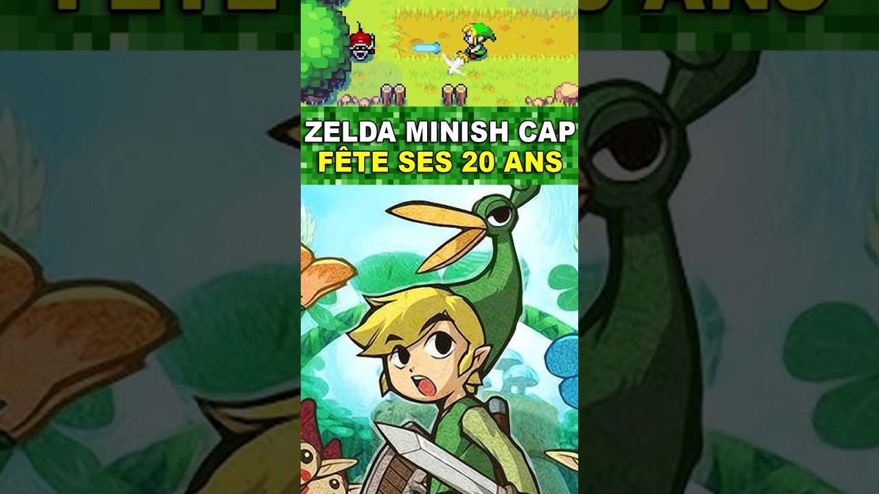 THE LEGEND OF ZELDA : THE MINISH CAP FÊTE SES 20 ANS !! 