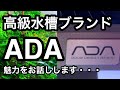 高級水槽ブランド‘ADA‘‘は何故人気? アクアデザインアマノの魅力を解説!