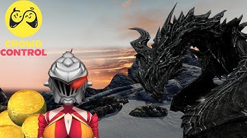 Skyrim, but we break it with mods and Crowd Control. (Pt.1) (Full VOD)