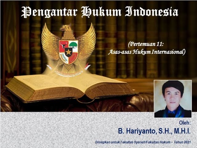 PHI 11 - Asas asas Hukum Internasional