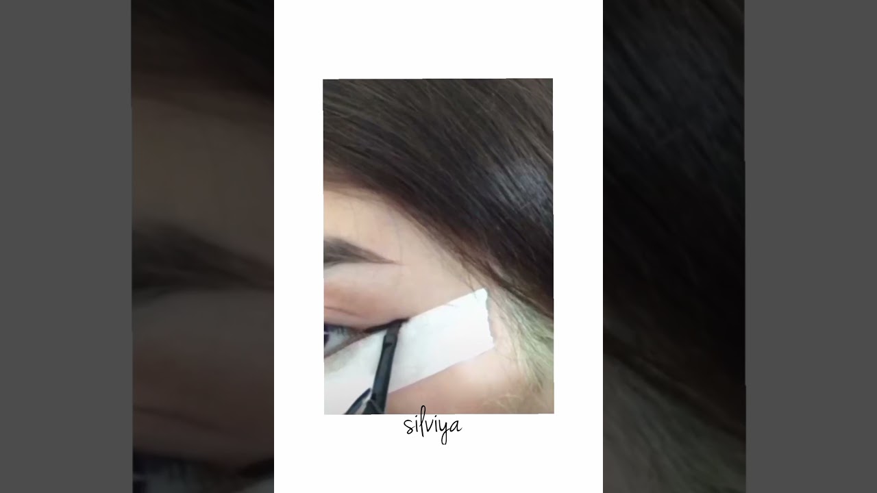 Cute eyeliner tutorial.
