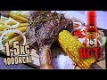 1,5KG STEK TOMAHAWK W B.B.KINGS (+ BURGER 357,000 SHU) | [Epic Cheat Meal]