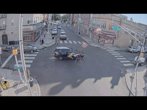 CCTV footage of Jersey City Councilwoman Amy DeGise hit-and-run