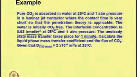 Mod-02 Lec-05 Mass Transfer Coefficients in Terbulant Flow