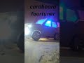 Cardboard Fortuner with Full Lighting 🚗🔥 #TheDesi Lab #Jugad #handmade #shortviral #shortsfeed