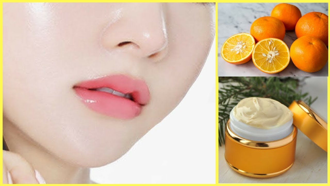 Permanent Skin Whitening Orange Face Cream For Fair, Spotless and