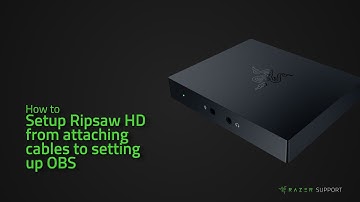 How to setup Ripsaw HD from attaching cables to setting up OBS