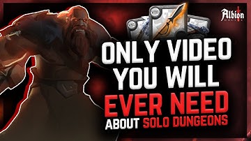 ALL BUILDS FOR SOLO DUNGEONS IN ONE VIDEO! | Albion Online Beginners Guide