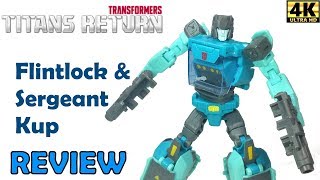 Transformers Titans Return Kup and Flintlock Review