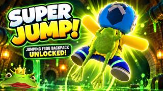 I FOUND THE SECRET SEWER QUEEN & UNLOCKED THE JUMPING FROG BACKPACK! 🐸👑 | #wobblylife #gaming