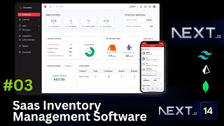 Inventory Management System - Creating Collapsible Sidebar Navigation & Inventory Options