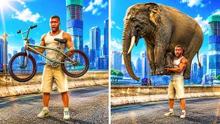 GTA 5 MAIS TU PEUX PRENDRE TOUS LES OBJETS DU JEU ! ( même les pnj 😂 )