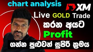 Earn $50 per day XM Trade live Gold Market Analysis Sinhala for beginners