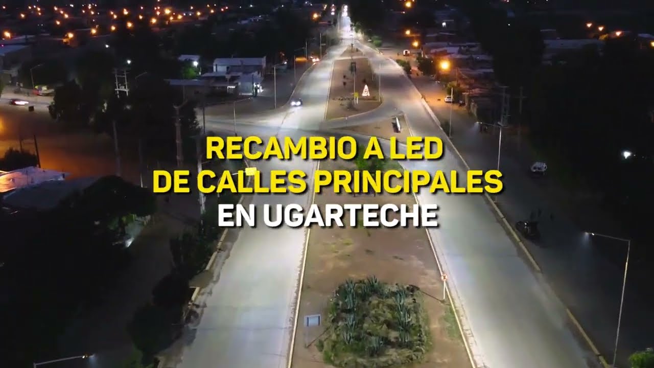 Iluminación LED en Ugarteche