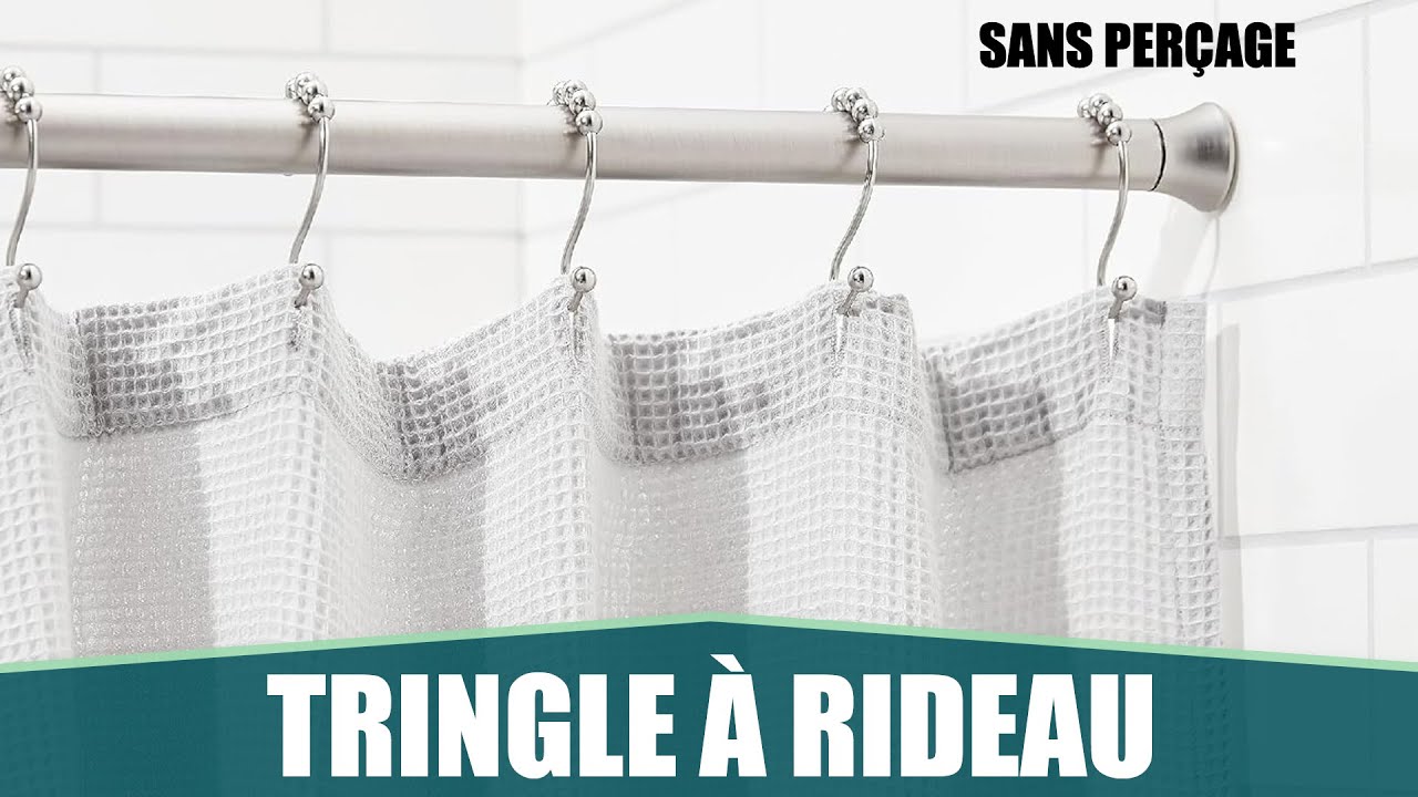 Minnhua Lot De 6 Tringles Rideau Extensibles Sans Percage 40-70 Cm - Barre Douche, Armoire Et Placard
