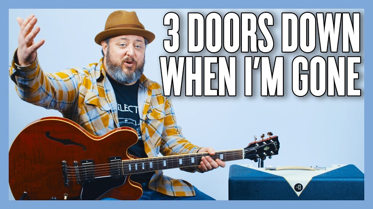 3 Doors Down When I M Gone Guitar Lesson Tutorial Youtube Tab for when i'm gone song includes parts for classic/accoustic/eletric guitar. 3 doors down when i m gone guitar lesson tutorial
