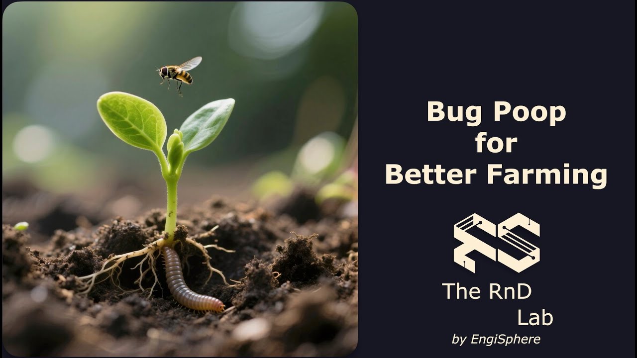 Sustainable Agriculture 🐛 Fighting Crop Pests with Frass (Bug Poop) Science