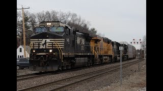 NS 9410 Leads an Amazing Consist on PAS 287 - 2-17-18