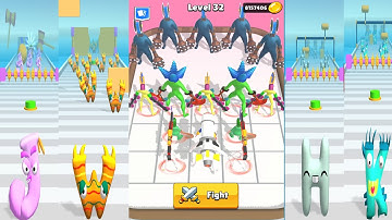 MERGE ALFHABET RUN ABC LETTER GO VS CHAINSAW MERGE ⭐ MERGE CHAINSAW MAN ⭐ CHAINSAW RUN GAMEPLAY