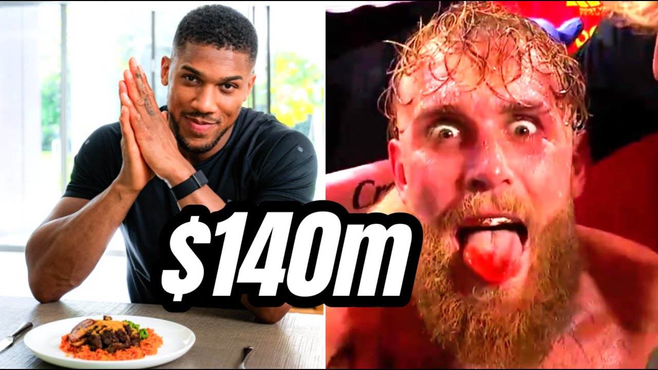 Anthony Joshua paid $74M to BREAK Jake Paul JAW