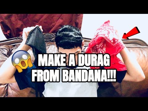 Como Amarrar um Lenço como um Durag (Fácil e Rápido!)