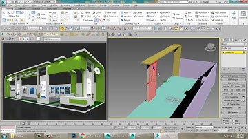 Tutorial on Modeling, texturing and Lighting a 3d stall in 3dsmax using Vray ( Part 1)