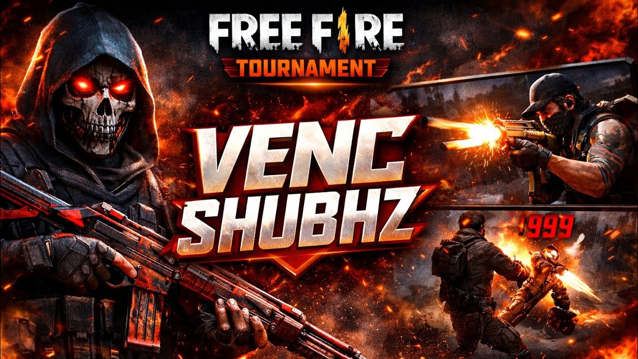 FREE FIRE MAX || TOURNAMENT HIGHLIGHTS || BY VENC SHUBHZ 