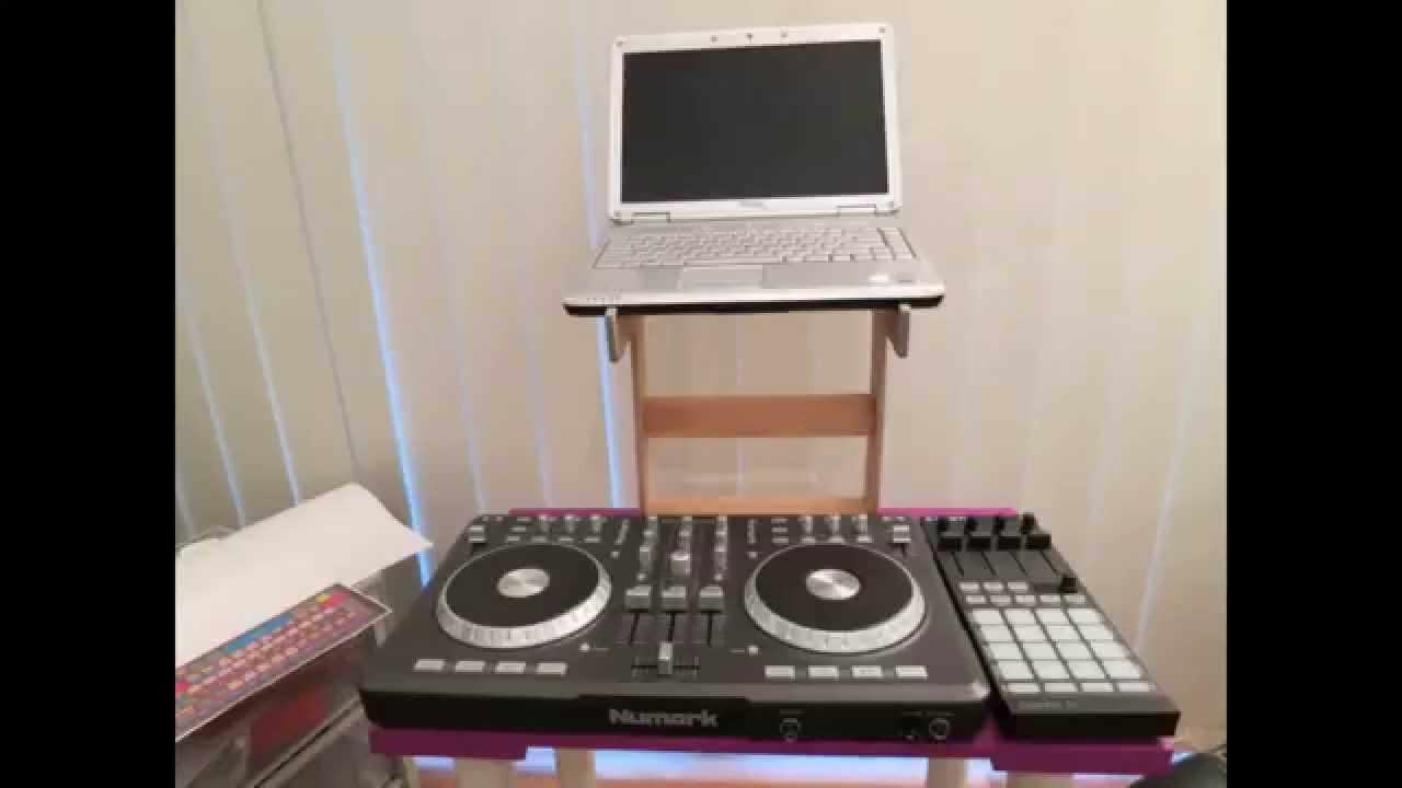 How to DIY DJ laptop stand YouTube