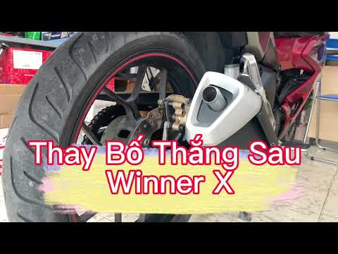 Video Cách Thay Bố Thắng Sau Xe Winner X Tại Nhà - youtube