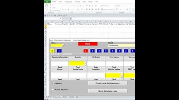 Delete entry  Multi column databases in Excel