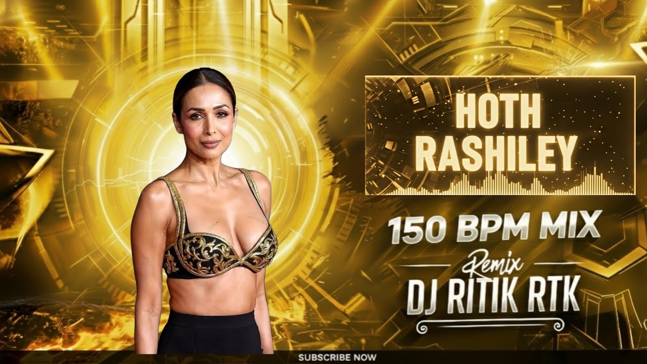 Hoth Rashiley (150 BPM Power Mix) | Dj Ritik Rtk | Bass Boosted Blast