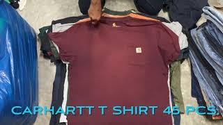 Review : Carhartt T Shirt 45pcs.