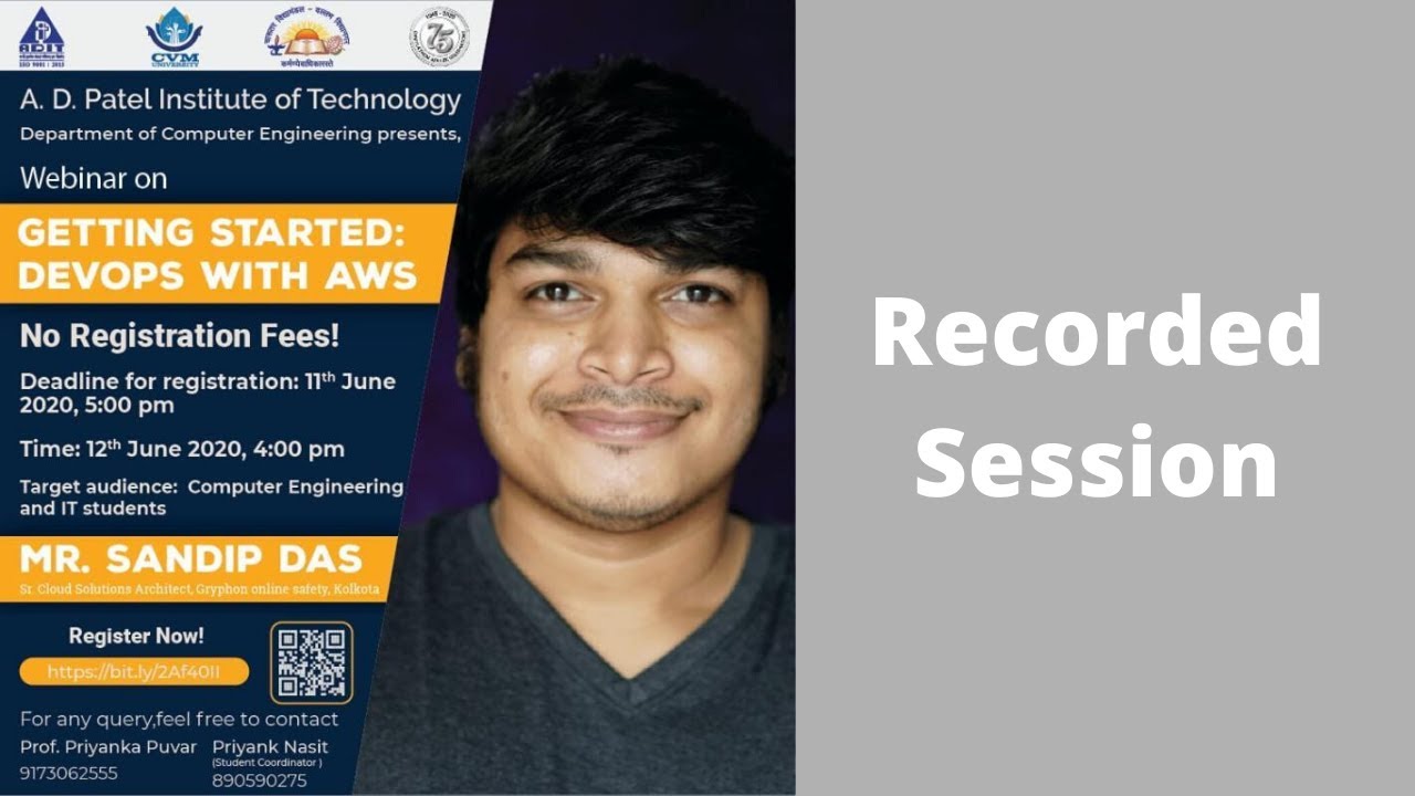 Getting Started With DevOps On AWS | AWSEducate Session - YouTube