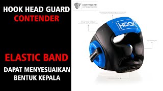 HOOK TRAINING HEAD GUARD CONTENDER, HEAD GUARD MUAY THAI, BOXING, MMA BERKUALITAS
