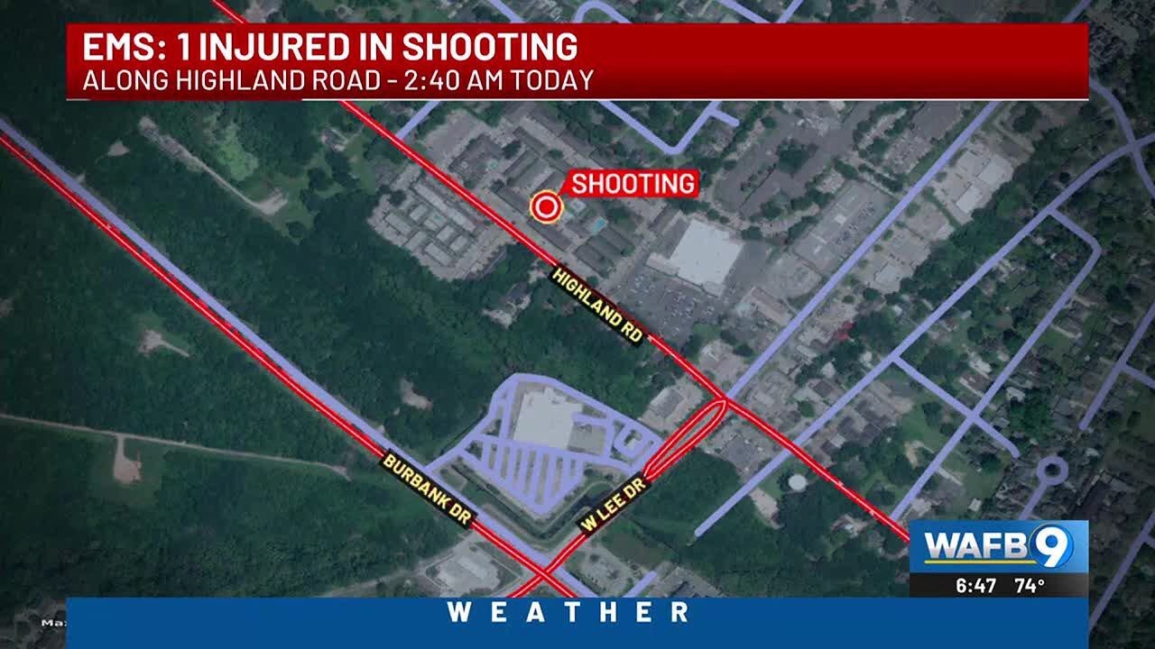 1 injured in early morning shooting - YouTube
