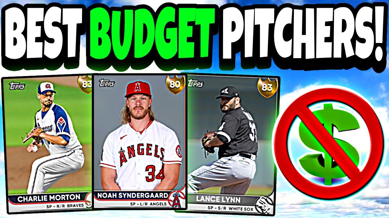 5 BEST BUDGET Pitchers in MLB THE SHOW 22 DIAMOND DYNASTY! NO MONEY